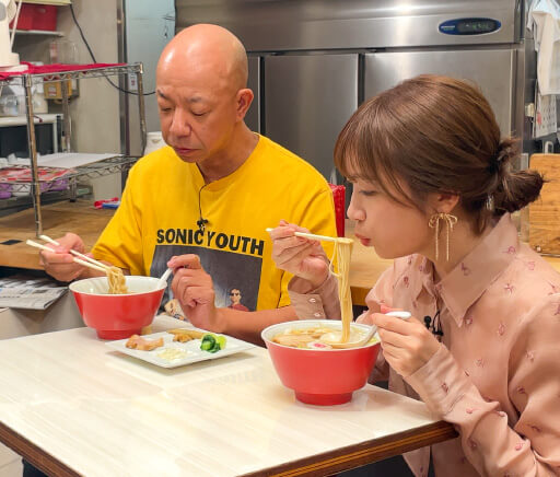 ロケ写真｜ ～北信越のラーメン大検索～ なんて麺だ！！