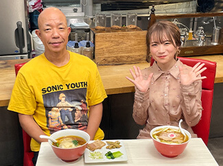 小峠英二（バイきんぐ）・秋元真夏｜なんて麺だ‼