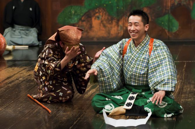 茂山千五郎家 メセナホールお豆腐狂言
