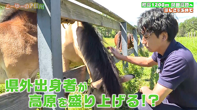 県外出身者が盛り上げる開田高原！ 木曽町