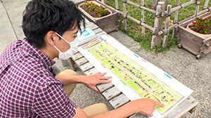 山岡秀喜（abnアナウンサー）｜信州の商店街をゆく！思い出の通学路 松本中町