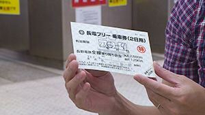 長野電鉄 フリー乗車券｜とことん！ながでん 特急が止まらない駅の旅 １