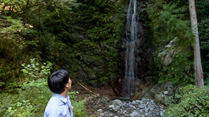 浄心の滝（天龍村）｜南から北へ！テイクアウトグルメの旅 その2