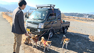 柴犬｜南から北へ！テイクアウトグルメの旅 その９