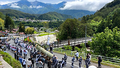 お木曳き・御神木祭（上松町）