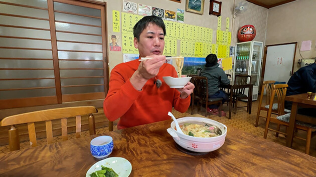 鍋焼きうどん（こくや・小川村）