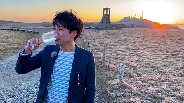 美しの塔(長和町)・山岡秀喜アナ(どーゆーの?信州)