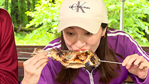 人気の釣り堀で対決！勝負の行方は…｜心も体も爽やかに！夏の大町・安曇野納涼旅（信州をカーナビ ＵぐるっＴＶ 2024年7月27日 土曜 午後4時）
