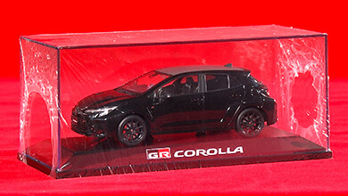 番組プレゼント：トヨタ GRカローラ オリジナル1/30 ミニカー（1名様）