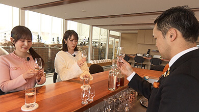 貴重な原酒の飲み比べ ノンアルも充実伝統×革新! 一杯にこめられた美学)