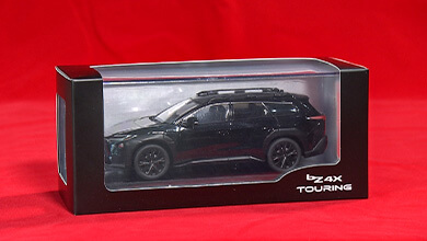 信州をカーナビ ＵぐるっＴＶ プレゼント（トヨタ bZ4X Touring オリジナル1/30 ミニカー）