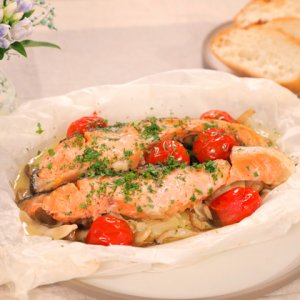 鮭のイタリア風 包み焼き（2025年9月3日放送）