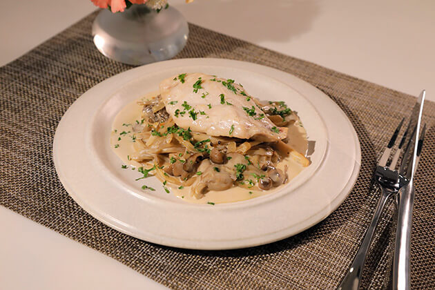 カジキときのこの蒸し煮（2025年10月22日放送）