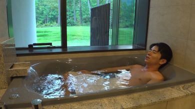 大町市　リゾートホテル　風呂　藤森慎吾　客室