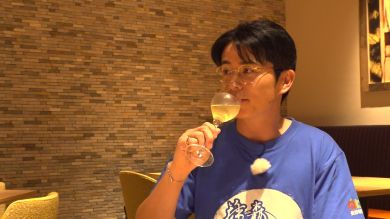 大町市　リゾートホテル　ディナー　ワイン　藤森慎吾