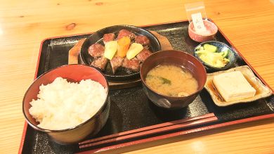 藤森慎吾　鹿肉　ステーキ　塩　ワサビ