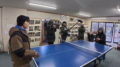 卓球　温泉　兄弟　兄　賢吾