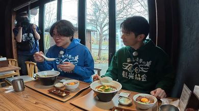 藤森慎吾の信州観光協会　ラーメン　小布施町　佐久市　INI　藤牧京介