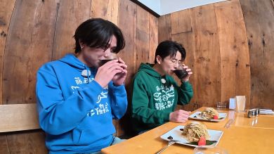 藤森慎吾の信州観光協会　小布施町　モンブラン　INI　藤牧京介