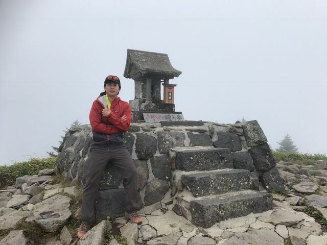 根子岳(標高2207m)～四阿山(標高2354m)