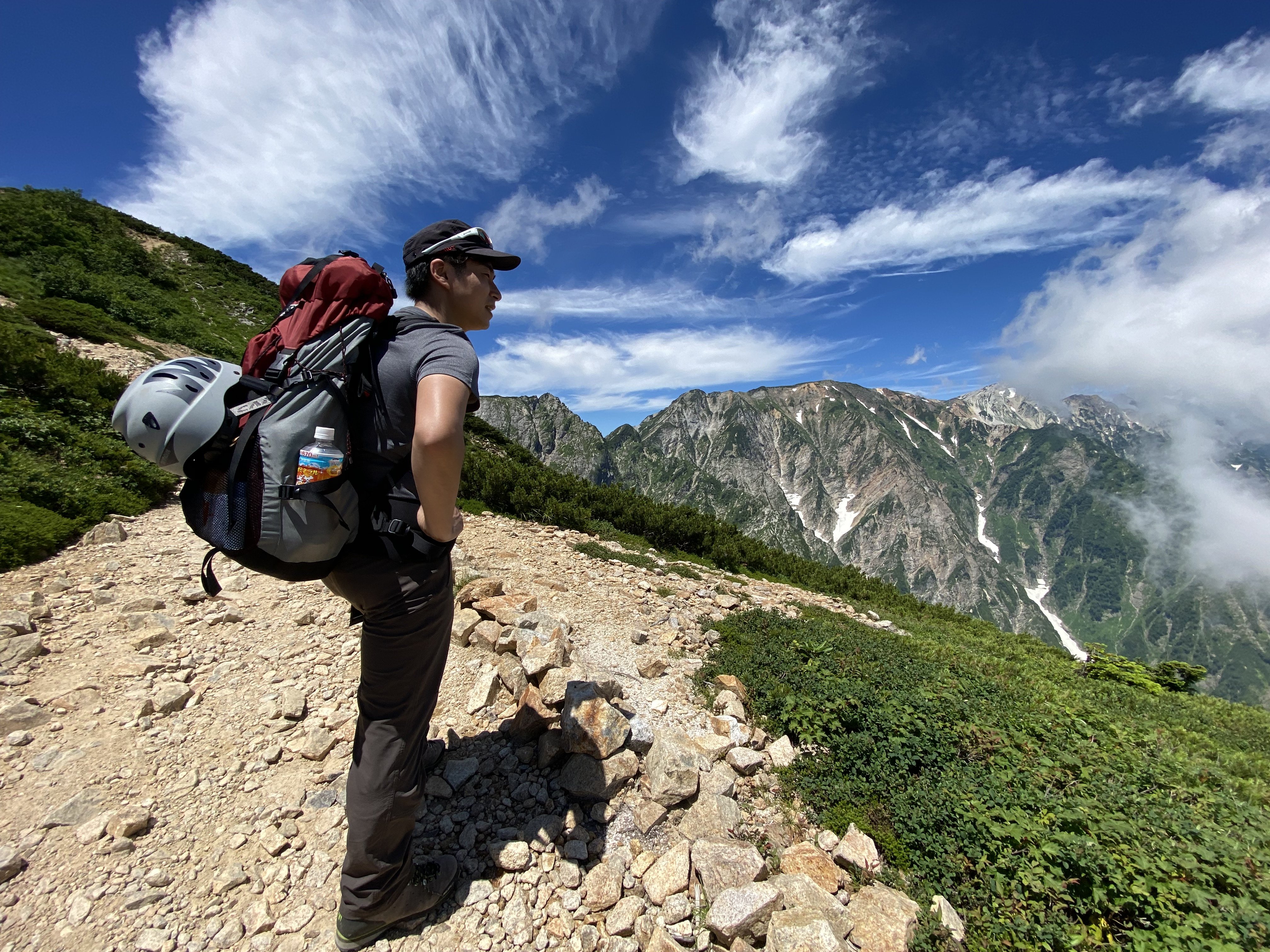 唐松岳（標高2696m） （吉田）