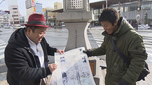 古地図でGO!! ~ 天与の道 善光寺表参道の歩き方 ~