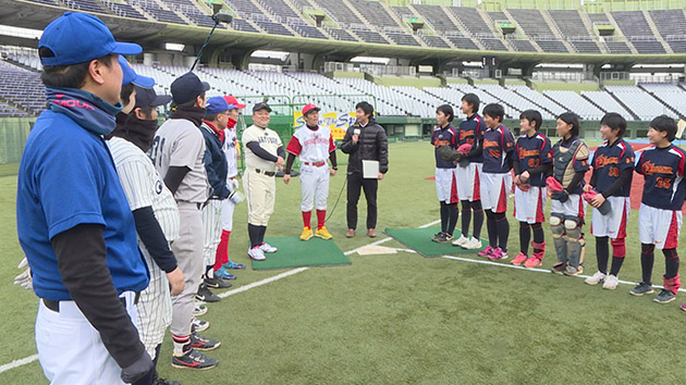 文化学園長野高校ソフトボール部 VS abnオールスターズ|三四六先生が行く!~ 文化学園長野高校編 ~