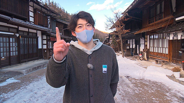 齋藤崇人|冬の宿場町さんぽ 激レア!!木曽谷の漆塗りプロジェクト “動く広告塔” の舞台ウラ
