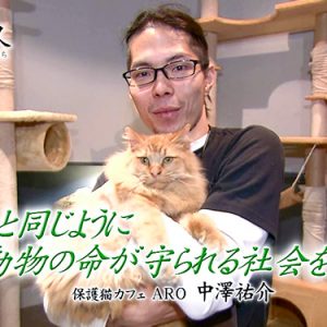 第33回 保護猫カフェ ARO（アロ） 中澤祐介（1月6日金曜 夜6時55分）