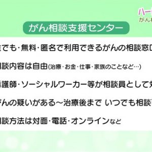 第182回 ハートフルメッセージ「がん相談支援センター」（2025年5月29日 木曜 夜6時55分）