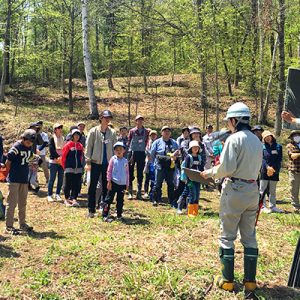 「森林の里親促進事業」青木村での植樹活動報告