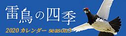 カレンダー「雷鳥の四季2020」
