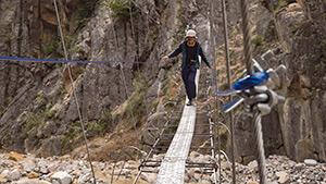 第2つり橋｜黒部の山賊ともののけたち ―源流への道―