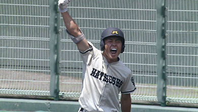 高校野球長野大会決勝・久保田悟選手