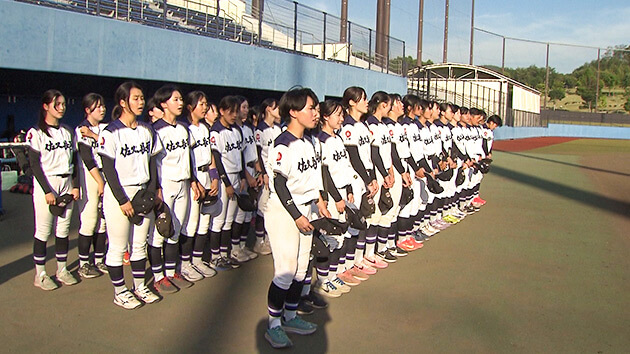 佐久長聖高校 女子野球部・練習風景