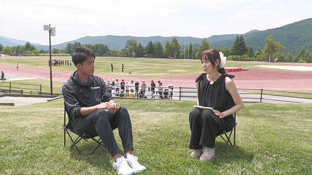 西村菜那子・早稲田 佐々木選手インタビュー