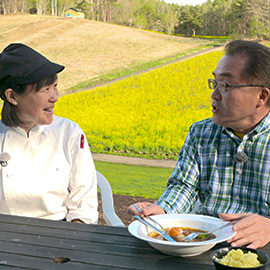 絶景！北アルプスと黄色いじゅうたん 菜の花畑のスゴヂカラ（5月19日 土曜 午前11時）