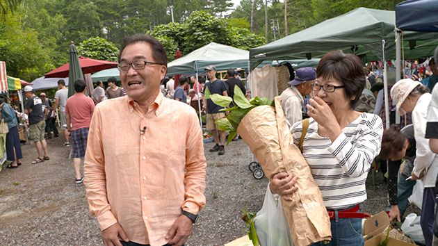 観光客で大にぎわい！原村高原朝市（いいね！信州スゴヂカラ）