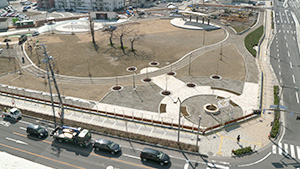 長野駅東口公園｜長野駅東口をぶらり