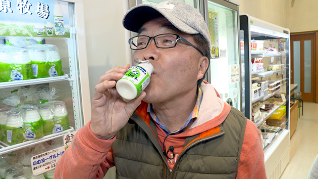 道の駅しなの 濃厚な飲むヨーグルト｜わざわざ行きたい！道の駅