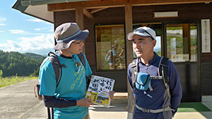 中嶋パンフレット｜登って描いて350山～信州山歩き地図