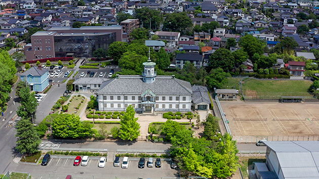 ドローン空撮｜国宝指定！旧開智学校