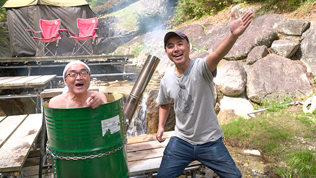 絶景ドラム缶風呂・せいなの森キャンプ場｜南信州をキャンプの聖地に