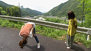 絶景・珍しい富士山｜おさんぽ先生　飯田市南信濃で見つけたおもてなしの心