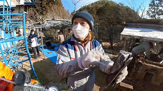 阿南町立和合小学校・炭焼き体験学習｜はんにちドライブ⑩南信州ほっこり出会い旅2