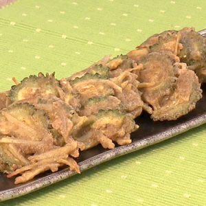 ゴーヤのインド風かきあげ（7月12日水曜 よる6時55分 放送）