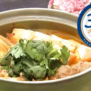 豚と豆腐のキムチ鍋（1月29日 水曜 よる6時55分）