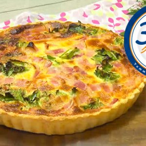 菜の花のキッシュ（2月19日 水曜 よる6時55分）