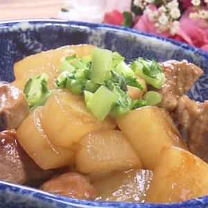 豚肉と大根の煮込み（11月4日 水曜 よる6時55分）