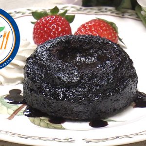 ホットチョコケーキ（2月10日 水曜 よる6時55分）